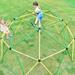 Kids Climbing Dome Jungle Gym for Outdoor 12FT Geometric Playground Dome Climber Play Center Gift for Kids 3 to12 Supporting 1000 LBS