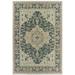 Style Haven Higgins Traditional Medallion Blue-Green/ Taupe Indoor/ Outdoor Area Rug 9 10 x 12 10 9 x 12 Patio