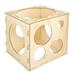 Pllieay 9 Sizes Collapsible SE33 Wood Balloon Sizer Cube Box for Balloon Decorations Balloon Arches Balloon Columns (2-10 Inch)