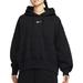 Nike Sportswear Women s Phoenix Fleece Over-Oversized Pullover Hoodie (Black XL)