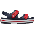 Crocs Navy / Varsity Red Toddler Crocband™ Cruiser Sandal Shoes