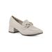 Women's Quinbee Pump by Cliffs in Cream Smooth (Size 8 M)