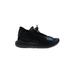 Y-3 Yohji Yamamoto Adidas Sneakers: Black Print Shoes - Women's Size 8 1/2 - Almond Toe