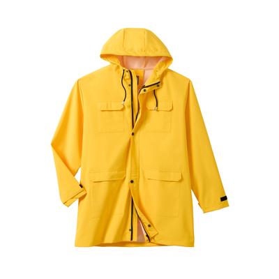 Men's Big & Tall Totes® Raincoat by TOTES in Yellow (Size 5XL)
