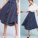 Anthropologie Skirts | Anthropologie - Porridge Tandy | High Waist | Polka Dot Navy & White | Sz S | Color: Blue/White | Size: S