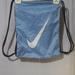 Nike Accessories | Nike Gym Sack Drawstring Bag Sky Blue/Navy Blue/White | Color: Blue/White | Size: Os