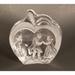 Disney Accents | Disney Snow White Figurine Glass Apple Sculpture - Rare | Color: White | Size: Os