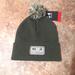 Under Armour Accessories | New. Under Armour Utah Utes Olive Freedom Pom Knit Beanie. | Color: Green/Silver | Size: Os