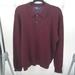 Polo By Ralph Lauren Sweaters | Men's Vtg Polo Ralph Lauren Neck 100% Lambswool Sweater Large Maroon/Burgundy | Color: Red | Size: L