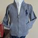 Polo By Ralph Lauren Shirts & Tops | 100% Cotton, Polo By Ralph Lauren, Boys Size 5 Full Zip Cardigan. | Color: Gray | Size: 5b