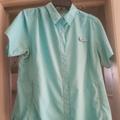 Columbia Tops | Columbia Pfg Tamiami Ii Womens Shirt | Color: Blue/Green | Size: 1x