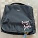 Victoria's Secret Bags | Nwt Victoria's Secret Hanging Travel Case Bag Zip “Forever An Angel” 9.5” X 9” | Color: Black/Pink | Size: 9.5” X 9”