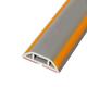 BBAUER Pvc Floor Cord Cover for Office, Thickened Anti-Slip Electrical Cable Management Self-Adhesive, Easy to Cut Power Cable Protector/Brown/200Cm