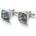 Classic Cufflinks Party Wedding Suit Shirt Buttons Natural Mother Pearl Abalone Cuff Links Individual Elegance