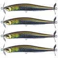 Duo Realis Spybait 80 G-Fix, Pack of 4PCs - Premium Spinbait Fishing Lure for Bass, Trouts