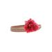 Ugg Australia Sandals: Slip On Platform Casual Pink Solid Shoes - Women's Size 11 - Open Toe