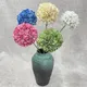 Bouquet d'hortensia artificielle 58cm fleurs accessoires pour mariage salon décoration de la