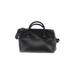 Yves Saint Laurent Leather Satchel: Black Solid Bags