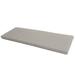 Latitude Run® 2" High-Resilience Foam Indoor/Outdoor Patio Furniture/Window Seat Bench Cushion Polyester in Gray | 2 H x 71 W x 37 D in | Wayfair