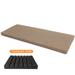 Hokku Designs 4” Thickness Chocolate Foam Massage Breathable 50D High-Resilience Functional Bench Outdoor Cushion Plastic | 4 H x 67 W x 36 D in | Wayfair