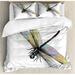 East Urban Home Dragonfly Duvet Cover Set, Shady Ornate Pattern, Calking, Multicolor Microfiber | Wayfair 19D0F4C018FB4D9A909C0EB008C2DD60