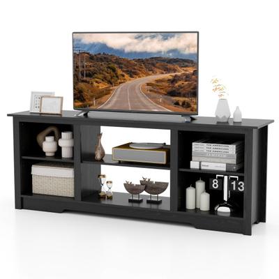 Costway 70-Inch TV Stand for up to 75" Flat Screen TVs with Adjustable-Black