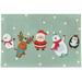 Coolnut 500 PCS Jigsaw Puzzle for Adults Kids New Year Characters Happy Christmas Santa Claus Animal Puzzle Wooden Jigsaw Puzzle Family Game Intellective Toys Wall Art Work for Educational Gift Home