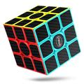 CFMOUR Original Speed Cube EC36 3x3 4x4 5x5 and Set of Fast Magic Cube for Kids Smooth Carbon Fiber Cubes Puzzle Toys (Black 3 * 3) KB8888T