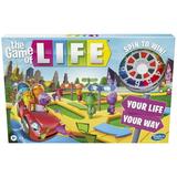 Hasbro Gaming The Game EC36 of Life Game Family Board Game for 2-4 Players Indoor Game for Kids Ages 8 and Up Pegs Come in 6 Colors