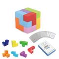 Wtohobby Magnetic Soma Cube EC36 Block- Children s Educational Toys Magnetic Tiles for Kids Stress Relief Toy Puzzle Cubes to Develops Intelligence Ideal for Birthday Gifts (Opaque)