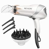 REVLON 1875 Watts Infrared Heat Hair Dryer for Max Drying Power White (Pack of 4)