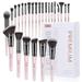 Makeup Brushes 25pcs Makeup SE33 Brush Set Premium Synthetic Concealer Blush Foundation Eyeshadow Brush Professional Make up Brushes with Gift Box(Pink)