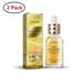CozyHome 2 Pack Gold 24k Face Serum with Hyaluronic Acid Collagen and Peptides Ampoule
