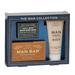 San Francisco Soap Company SE33 The Man Collection Set (Ging Musk Tobacco Ebony) - No Harmful Chemicals - Good for All Skin Types - Made in the USA