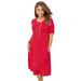 Plus Size Women's A-Line Jersey Dress by Jessica London in Vivid Red (Size 26/28)