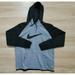 Nike Tops | Nike Womens Hoodie Size Medium Therma Training All Time Swoosh Gray | Color: Gray | Size: M