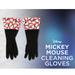 Disney Accessories | Disney Mickey Mouse Cleaning Gloves Multi Purpose Gloves Reusable One Size | Color: Black/Red | Size: One Size Adult Unisex