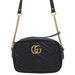 Gucci Bags | Gucci Gg Marmont Quilted Mini Bag Shoulder Bag Black | Color: Black | Size: Os