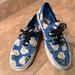 Vans Shoes | Nwot Vans - Blue Floral Print Sneakers (9.5 Womens/8.0 Mens) | Color: Blue/White | Size: 9.5