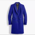 J. Crew Jackets & Coats | J. Crew Parke Top Coat | Color: Blue | Size: 12