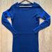 Athleta Sweaters | Azalia Women’s Wool Sweater Dress By Athleta In Blue | Color: Blue | Size: Xxs