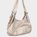 Coach Bags | Coach Madison Embellished Leather Maggie Shoulder Bag Euc | Color: Gray/Silver | Size: 13.5 X 10.X 5.