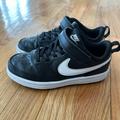 Nike Shoes | Nike Court Borough Low 2 - Size 12c | Color: Black/White | Size: 12b