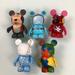 Disney Toys | Disney Vinylmation The Art Of Disney Theme Parks Figures Lot Of 5 | Color: Blue/Red | Size: 3”