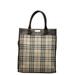 Burberry Bags | Burberry Nova Check Handbag Tote Bag Beige Brown Canvas Leather Women's Burberry | Color: Brown | Size: Os