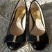 Michael Kors Shoes | Michael Kors Patent Leather Heels | Color: Black/Gold | Size: 7.5