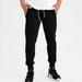 American Eagle Outfitters Pants | American Eagle Black Fleece Joggers Size Medium | Color: Black/White | Size: M