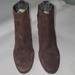 Ralph Lauren Shoes | Lauren Ralph Lauren Wedge Heel Ankle Boots Booties Size 8.5 | Color: Brown | Size: 8.5