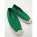 Ralph Lauren Shoes | Lauren By Ralph Lauren Espadrille Stretch Slip-On Shoe Green 7.5 | Color: Green | Size: 7.5