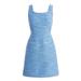 J. Crew Dresses | J. Crew Mini Sheath Dress In Sequin Tweed Size 12 Nwt | Color: Blue | Size: 12